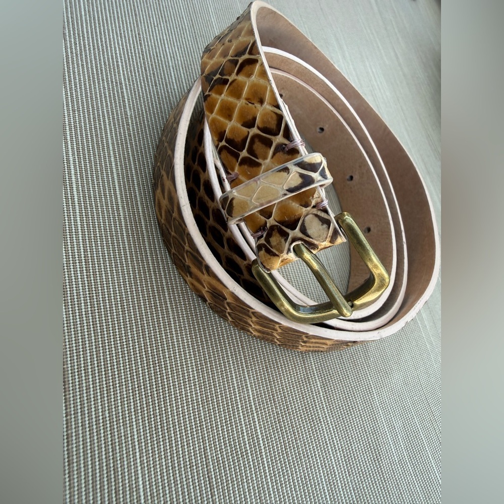 J.crew animal print belt size small - Picture 2 of 3